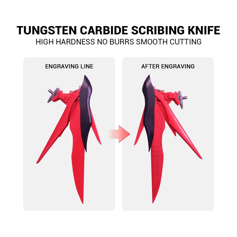 HARDWIN Model Scriber Tool with 0.2mm Tungsten Blade – for