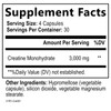 Built by Nature Creatine Monohydrate Pills - Micronized Creatine Supplement