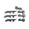 GMC 3PCS Matte Black Door Rear Tailgate AT4 AT 4