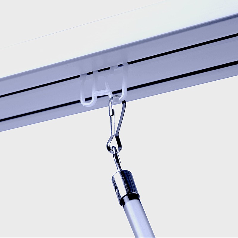 Raum² 10 Spinner Trolley with Pleat Hooks, Curtain Rollers 8