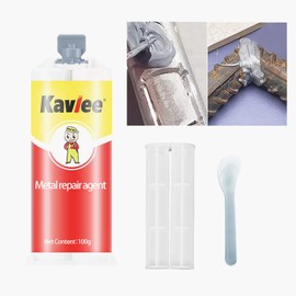 Metal Glue,Metal Repair Glue,Suitable for Repairing All Surfaces 3.5oz (2PCS)