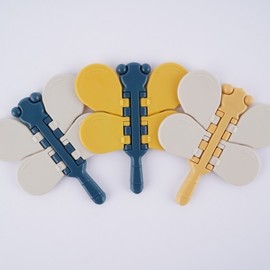 Window Safety Lock & Latch Hook (Assorted Colors) Random Color 4ea