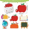 LimCryspp 6 Packs 180 Cute Sticky Notes, Fun Notepad Stickers