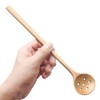 1pcs Long Slotted Spoons Wooden, Jam Spoons, Olive Spoons Korean