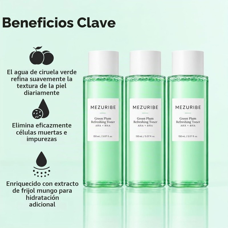 Green Plum Refreshing Toner : AHA + BHA