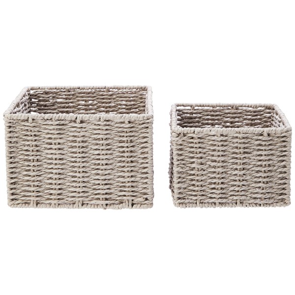 Zeller 18097 Storage Baskets 16 x 16 x 11 cm