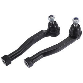 X AUTOHAUX 2pcs Front Outer Tie Rod Ends Kit Suspension Steering Tie Rod End for Pontiac G3 2009-2010 for Suzuki Swift 2007-2009 Drag Link No.ES800033/ES800034