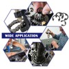 HayEastdor 400PCS 10 Size E-Clips Assortment Kit Black Alloy Steel