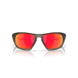 Oakley OO9431 Lateralis Sunglasses, Matte Olive Ink/Prizm Ruby, 60 mm