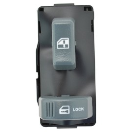 TRQ Front Power Window Door Lock Switch Passenger Side Right RH for Chevy Truck
