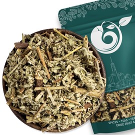NY Spice Shop Dried Raw Marrubio Herb - 8 Ounce Botanical Mexican Marrubium Vulgare Herbal Ingredient - Marrubio Seasoning Bulk Herbs - Natural Herb for Crafting, Herbal Teas and Tincture