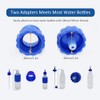 Leepesx Water Bottle Drinking Tube with Double Adapter Hydration System