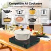 VBGK Electric Cooktop, 1800W Single Burner Induction Cooktop with 9