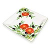 Lashuma Square Ceramic Serving Plate, Handmade Serving Plate, 27 x