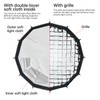 JINBEI 25.6"/65cm Deep Beauty Dish Softbox Quick Release Softbox with
