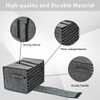 RHHGHY 2 PCS Camping Storage Bag, Plate Storage Box, Caravan
