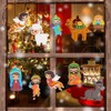 kockuu 12 adornos de Navidad para belén de Navidad, adornos