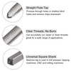 sourcing map 3pcs Tap and Die Set, 6-32 UNC Thread
