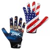 American Flag Adult Football Gloves American Wide Receiver Football Gloves