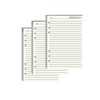 YFLeomry 180 Sheets A5 Line Paper 3 Packs Ring Binder