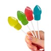 Christmas 3D Light Bulb Suckers - Holiday Lollipops Individually Wrapped