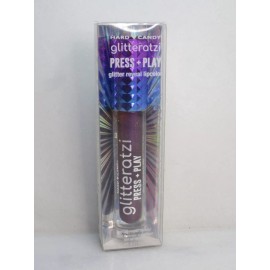 HARD CANDY GLITTERATZI PRESS+PLAY GLITTER REVEAL LIPCOLOR 1455 GLAMOUR .11OZ 2PC