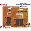 ZOOM 2 X Pair Brake Pads For Zoom Mechanical and