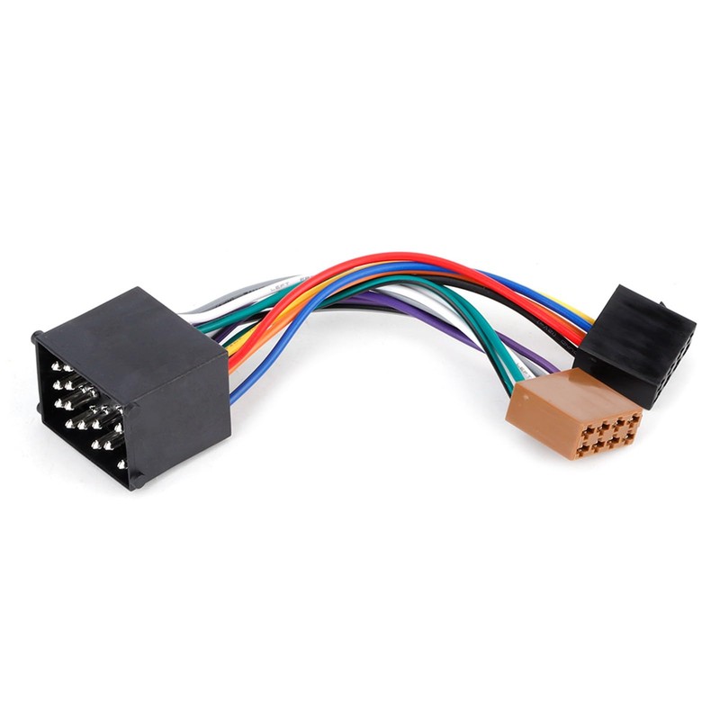 Car Radio Adapter Stereo Harness Cable ISO Plug Fits for