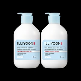 illyoon [일리윤][2입] [대용량] 세라마이드 아토 6.0 탑투토워시 [Illyoon][2-pack] [Large Size] Ceramide Atopalm 6.0 Top-to-Toe Wash