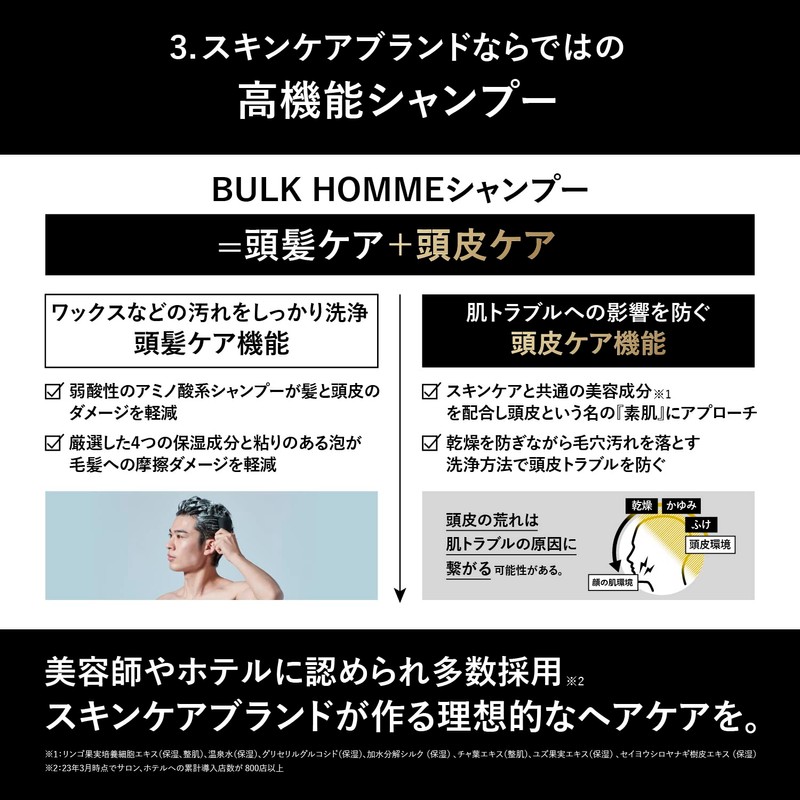 Bulkhomme The Shampoo, 7.1 oz (200 g), Men's Hair Care