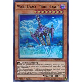 Yu-Gi-Oh! - World Legacy - World Lance - MP19-EN012 - Super Rare - 1st Edition - 2019 Gold Sarcophagus Tin Mega Pack