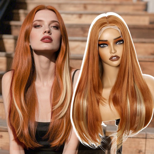 Cooper Blonde Synthetic Lace Front Wig - 13x4 HD Lace