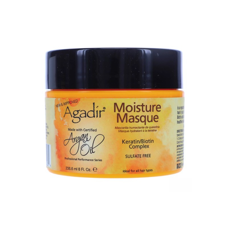Agadir Argan Oil Moisture Masque Sulfate Free 8 oz Packaging