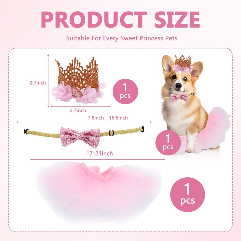 Dog Ballet Tutu for Dogs Small Dogs Ballet Tutu for