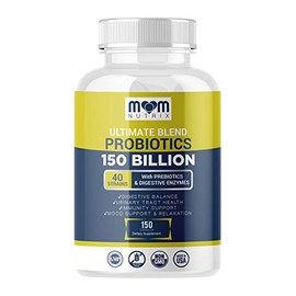 Probiotics 150 Billion CFU - 40 Strain Probiotics for Women, Men and Adults - Shelf Stable Probiotic with Organic Prebiotic - Acidophilus Probiotic - 