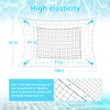 Extra Large Pool Toy Float Storage Net with 20 Windproof