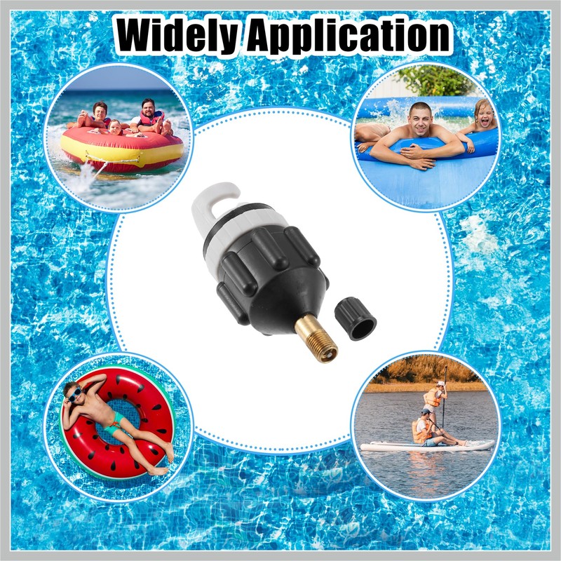 RATCHROLL 1 Set Paddle Board Valve Adapter with America Type