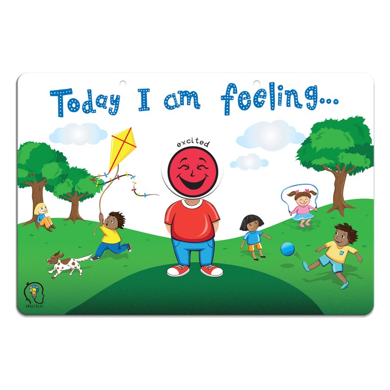 Today I am Feeling chart Feelings and Emotion Magnetic Chart