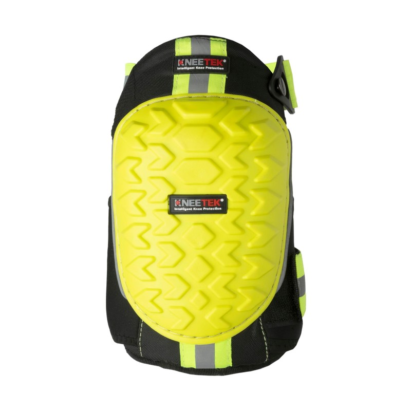 Kneetek HiVis Knee Pads, 230 g, Non-Slip, Specially Profiled Knee