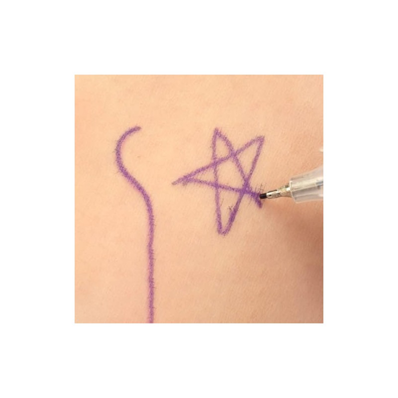 Bolígrafo para Tatuar Cejas Azul 05 MM Lápiz Marcador de