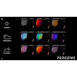 Anon Men's M4 Toric PERCEIVE Lens, Perceive Vrbl Blue