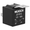 Weasch 10 Pack JD1912 Car Relay, 12V 40A, 4 Pins