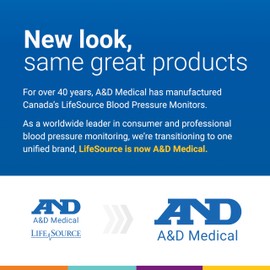 A&D Medical Premium+ Extra Large Cuff Upper Arm Blood Pressure Monitor (42-60 cm / 16.5-23.6" Range), Home BP Monitor, One Click Operation, Easy to Read Precise Illuminated Readings | A&D Medical