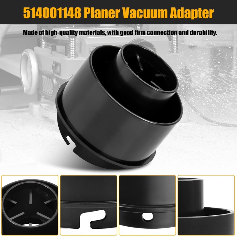 514001148 Planer Vacuum Adapter Replacement for DeWalt DW735 DW735X Planer,