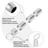 QEEROYO Small Pill Box Mini Pill Box Key Ring Waterproof