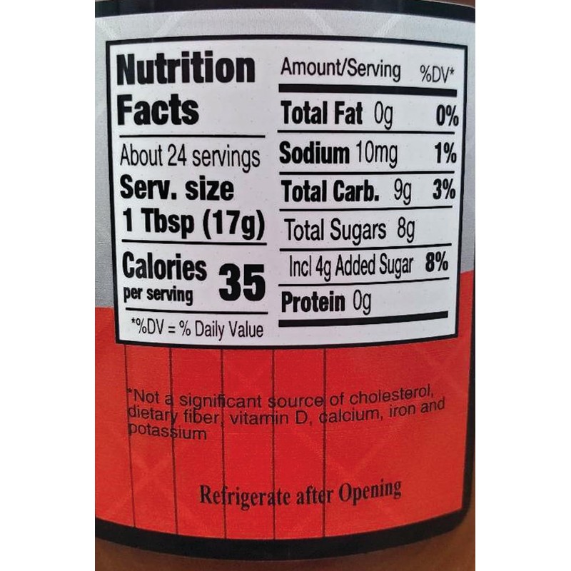 Amish Valley Products Apple Butter Glass Jar Old Fashioned Homestyle