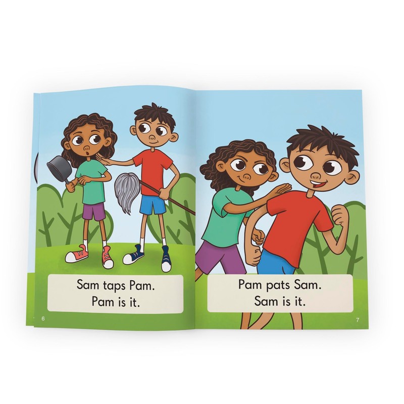 Beanstalk Books: Decodable Big Books Fiction - 6 XL Books,