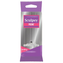 Polyform PE1 5129 Premo- 1LB- Silver Polymer Clay Accessory