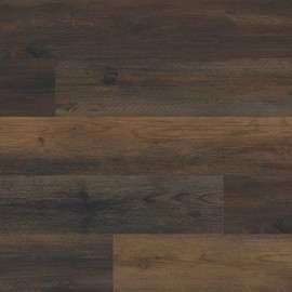 MSI McKenna 7 in. x 48 in. Luxury Vinyl Flooring, Rigid Core Planks, LVT Tile, Waterproof LVT, Wood Grain Finish, Harlan Ridge Brown, 12 MIL Wear Layer, 5 mm Thick, 23 sq.ft/Case