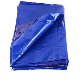 10x12 Light Duty Blue Tarp, MOX Film Technology, Premium tarp, Anti-Tear, Waterproof, UV Resistant
